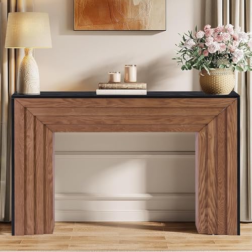 MDQMD 47'' Console Table for Entryway,Mid Century Modern Console Table,Narrow Entryway Table for Living Room, Hallway, Foyer, Easy Assembly MDQMD