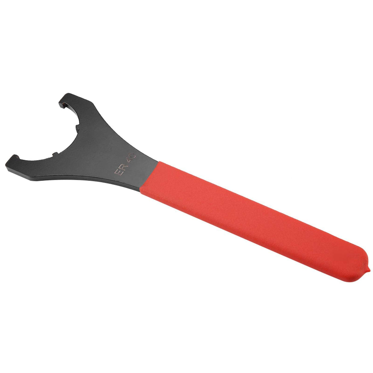 KUIDAMOS Wrench Spanner Wrench Set,ER40 Collet Chuck Wrench with 58mm Opening,Red Collet Chuck Wrench Spanner ER40 Collet Wrench for Lathe CNC Milling Chuck KUIDAMOS