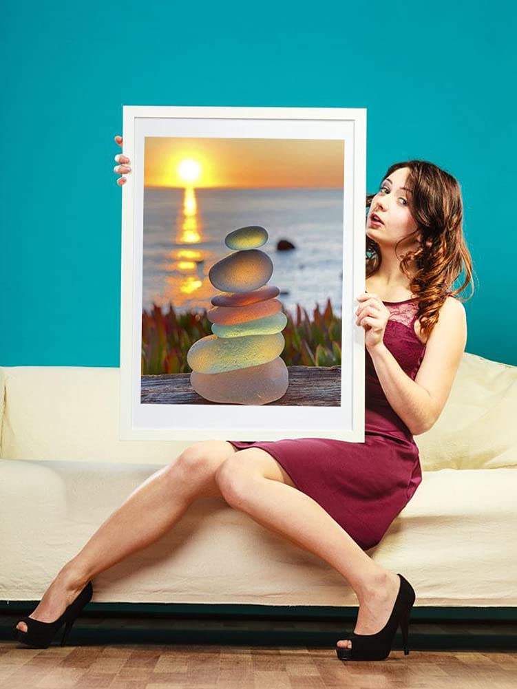 Beaudio Landscape Series Diamond Art Painting Kits for Adults- Stone in The Bright Sunshine- DIY Round Full Drill 5D Diamond Art for Home Wall Decor(11.8x15.7inch) Beaudio