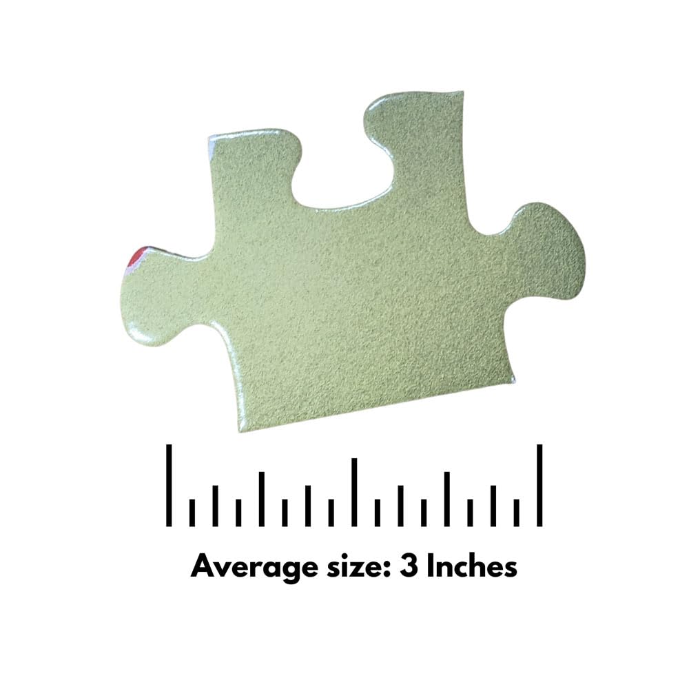 Bits and Pieces – Large 50 Piece Jigsaw Puzzle for Adults – Kitten & Puppy - Cute Baby Animals Dog Cat Jigsaw Puzzle by Adrian Chesterman, Completed Puzzle Size: 15" x 19" Bits and Pieces