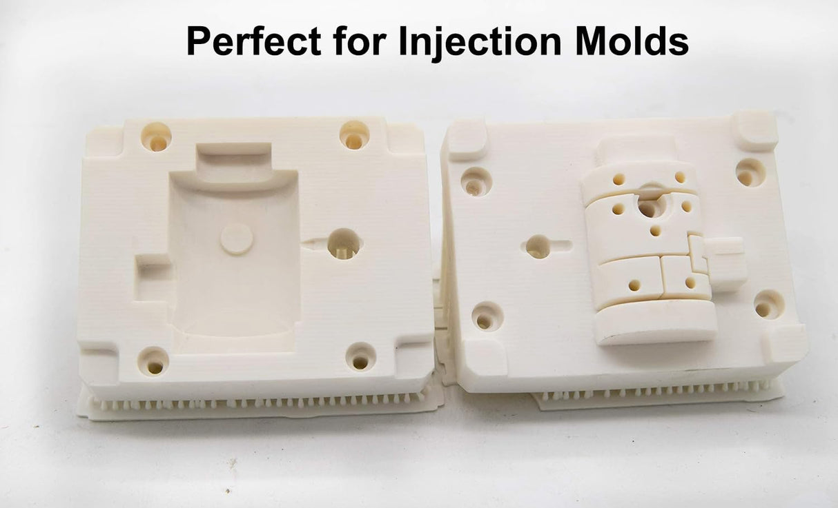 Siraya Tech Sculpt High-Temp Resistant 3D Printer Resin - Up to 250C, High Precision, Compatible with 8K DLP/LCD Printers for Engineering, Jewelry, & Industrial Applications (Ultra White, 1kg) Siraya Tech