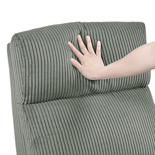 Lexicon Power Lift Recliner Chair for Elderly with Remote Control, Gentle Lift Motion, Side Pocket Armrest, Corduroy Upholstered Electric Recliner for Living Room/Bedroom, Easy Assembly, Green