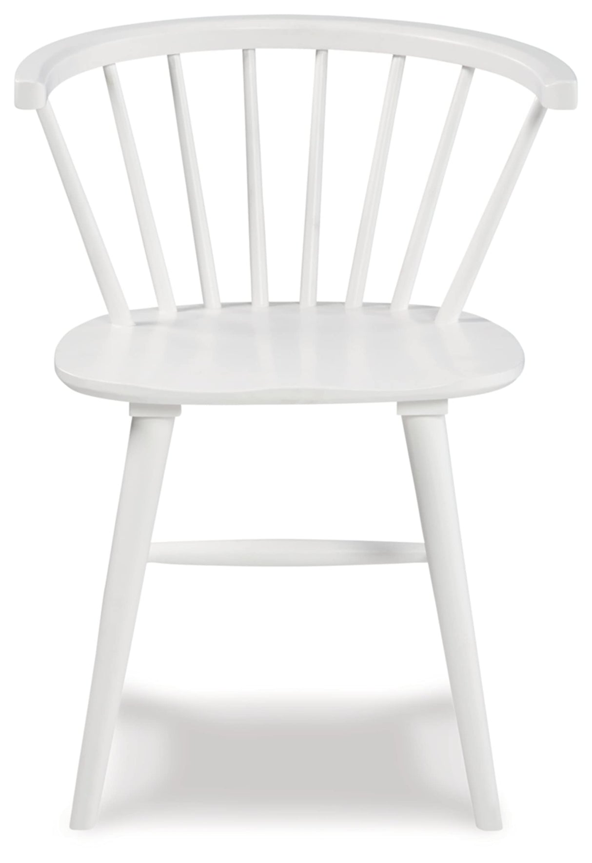 Signature Design by Ashley Grannen Modern 18" Spindle Back Dining Chair, 2 Count, White Signature Design by Ashley