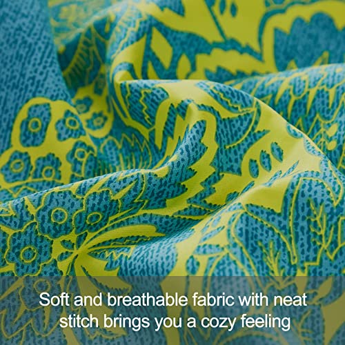 Boho Sheet Set California King Size, 4PCS Bohemian Colorful Tribal 16 Inch Deep Pocket Boho Indian Bedding Sheets, Soft Microfiber Bed Sheet Set Cal king(1 Fitted Sheet, 1 Flat Sheet, 2 Pillowcases) DJY