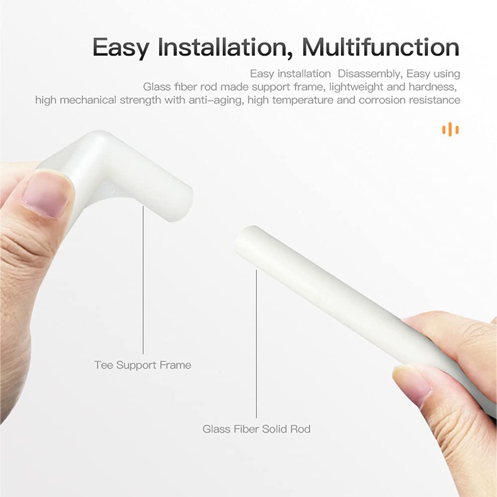 Creality Ender 3D Printer Enclosure Fireproof and Dustproof Tent Constant Temperature Protective Cover Room for Creality Ender 3V2/Ender 3V2 Neo/Ender 3S1/Ender 3Pro/Ender 3/Ender 3Neo 3D Printer Skouphy