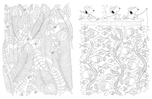 Posh Adult Coloring Book: Peanuts for Inspiration & Relaxation (Posh Coloring Books) (Volume 21) Andrews McMeel Publishing