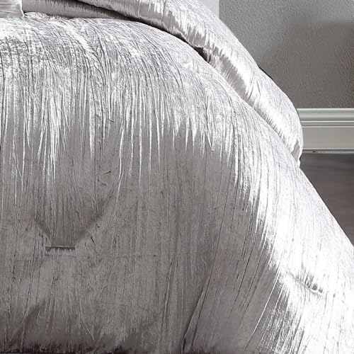 Riverbrook Home Turin Comforter Set, King, Silver, 7 Piece Set Riverbrook Home