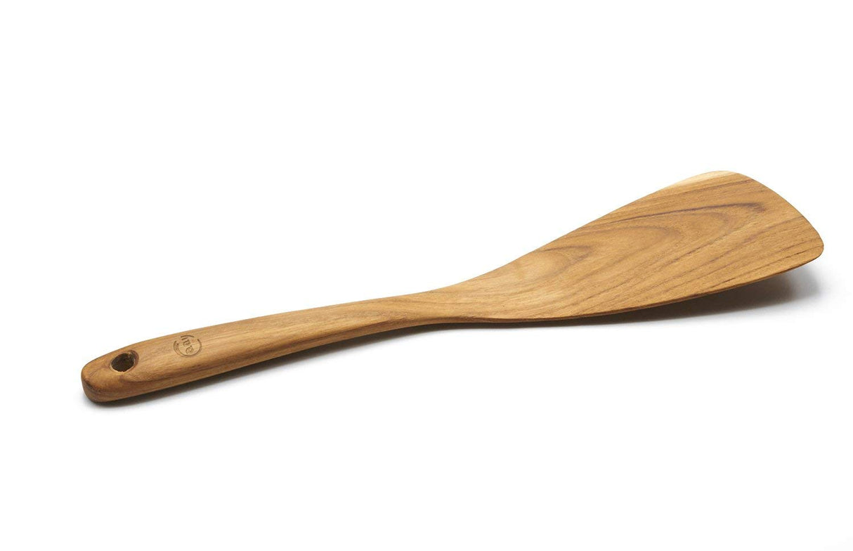 FAAY 11.5 Inch Teak Wood Spatula/Turner for RIGHT Hand | Versatile Spatula, Durable, Healthy and High Moist Resistance for Non Stick Cookware FAAY