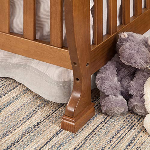 DaVinci Kalani 4-in-1 Convertible Crib in Chestnut, Greenguard Gold Certified DaVinci