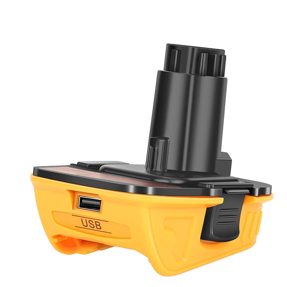 DCA1820 Dewalt 20V Battery Adapter for Dewalt 18V Tools Compatible with 20V MAX XR Lithium Battery DCB200 DCB201 DCB203 DCB203BT DCB204 DCB205 DCB206 awokee