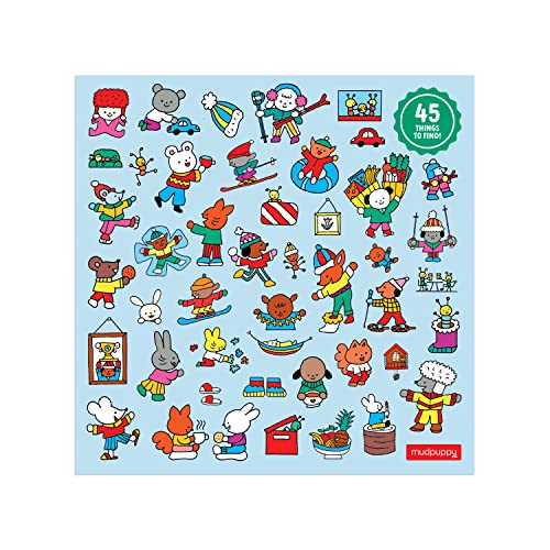 Mudpuppy Winter Chalet 500 PC Search & Find Puzzle Mudpuppy