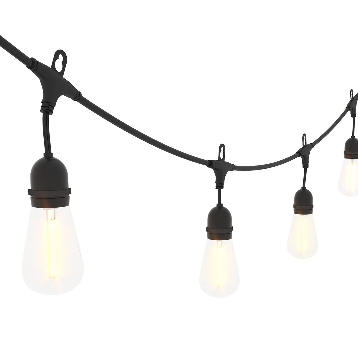 LVUYOYO Outdoor Louvered Pergola 10' x 10' with LED String Lights, Aluminum Pergola with Adjustable Roof, Waterproof Metal Gazebo for Patio, Backyard, Garden, Deck (10x10FT with Lights) LVUYOYO