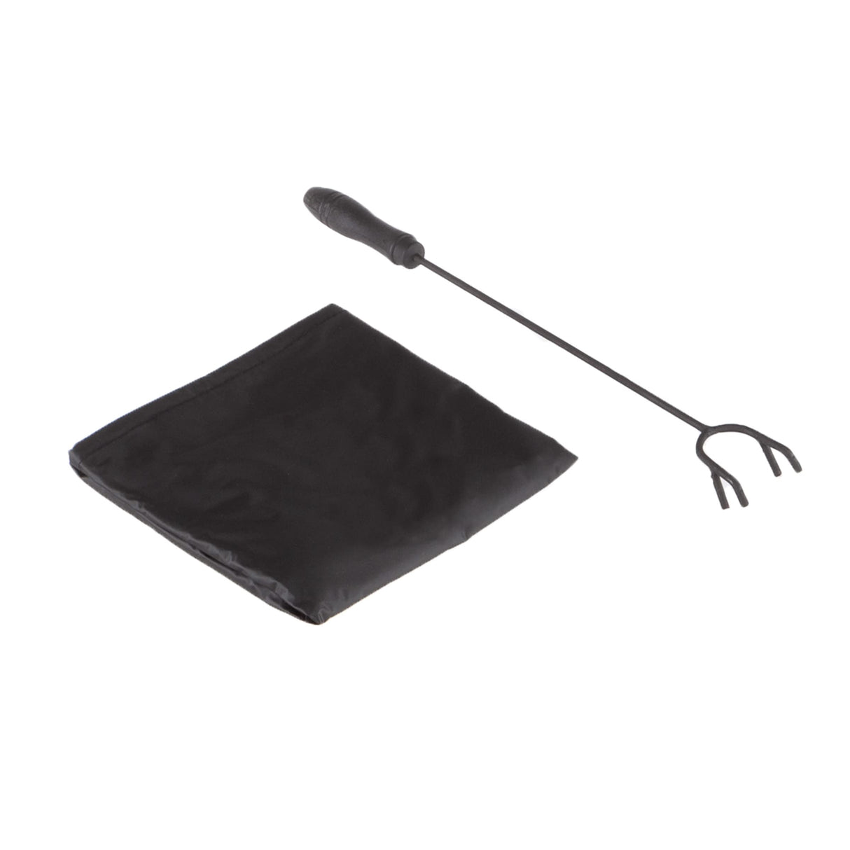 Fire Pit - 32-Inch Outdoor Wood Burning Firepit with Screen, Poker, and Cover - Outdoor Fire Pits for Backyard, Deck, or Patio by Pure Garden (Black) Pure Garden