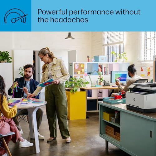 HP Color Laserjet Pro MFP 3301sdw Wireless All-in-One Color Laser Printer, Scanner, Copier, Best-for-Office (499Q3F) HP