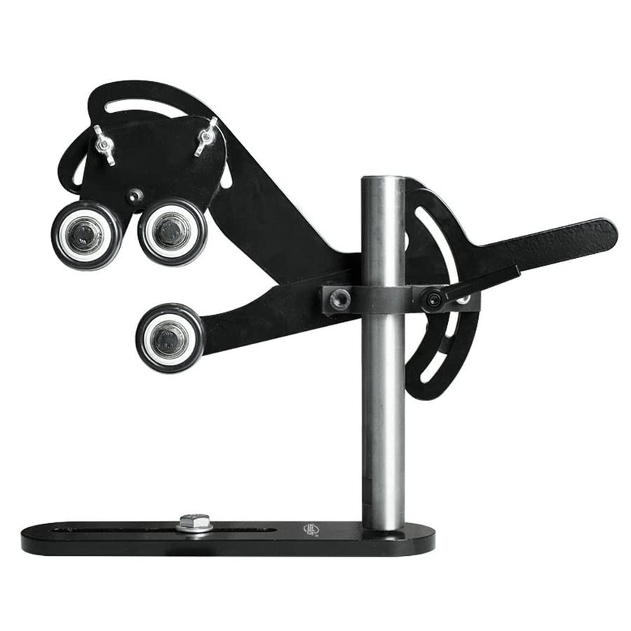 Woodworking Lathe Center Frame Spindle Steady Rest Wood Turning Accessory Shakeproof 3 Wheels Stabilizer Auxiliary Clamping Tool MOBUKJUU