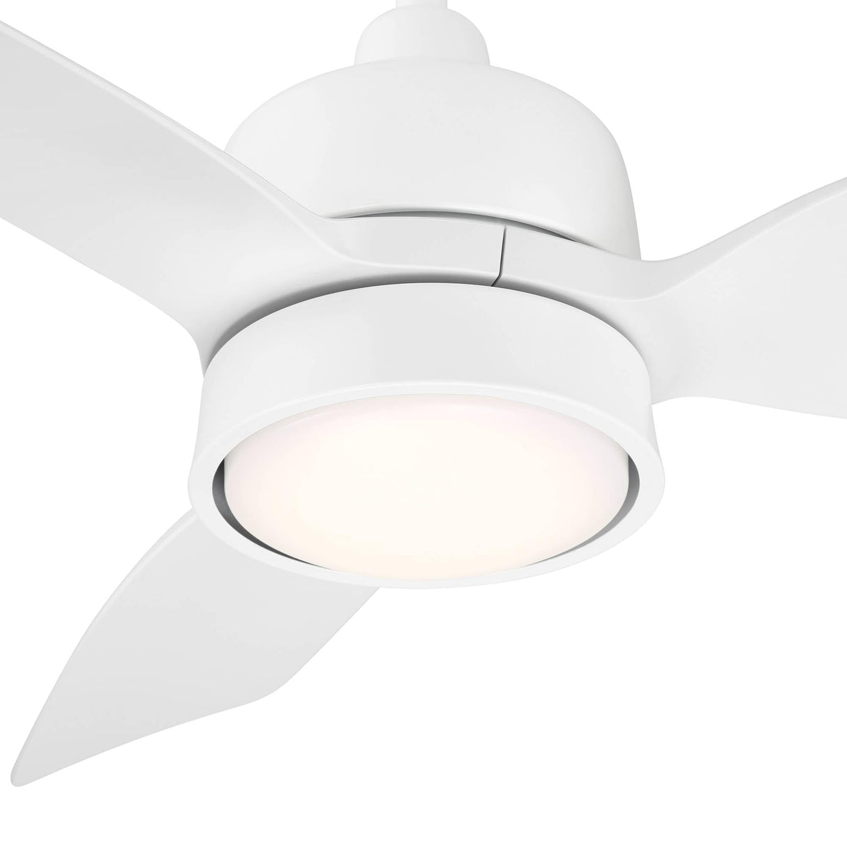 Casa Vieja 36" Verdin Modern Indoor Outdoor Ceiling Fan 3 Blade LED Light Remote Control Matte White Finish Blades Bedroom Patio Living Room Kitchen Porch Damp Rated Decorative Dimmable Garage Casa Vieja