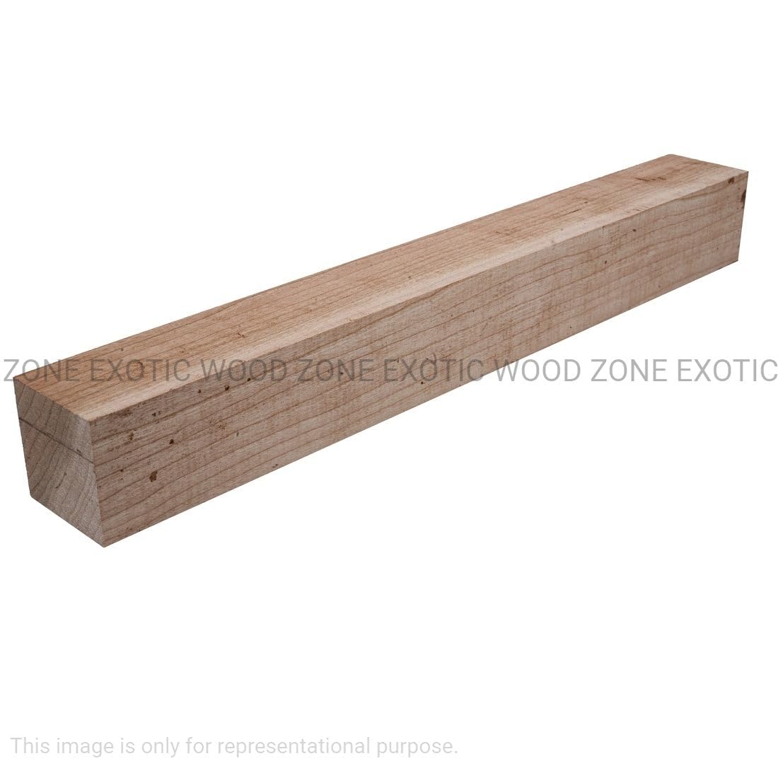 Exotic Wood Zone Cherry Wood Turning Blanks 2" x 2" x 36" Kiln Dried - Wood for Woodturning & Woodworking, Spindles & DIY Wood Projects (1 Piece) Exotic Wood Zone