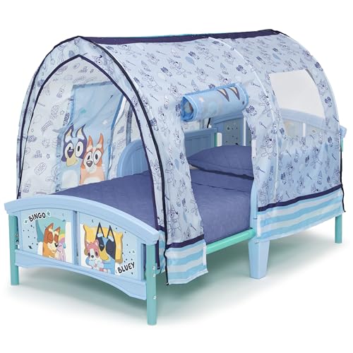 Delta Children – Bluey Plastic Toddler Bed with Tent