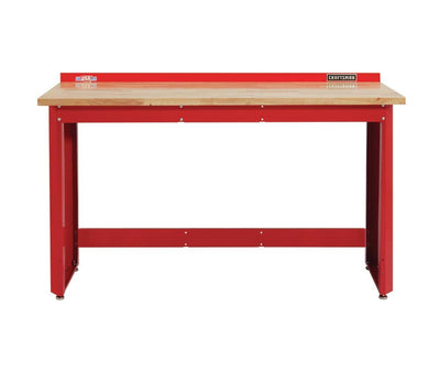 CRAFTSMAN 2000 Series Workbench, 6-Foot Wide with Butcher Block Top, Customizable (CMST27200R)