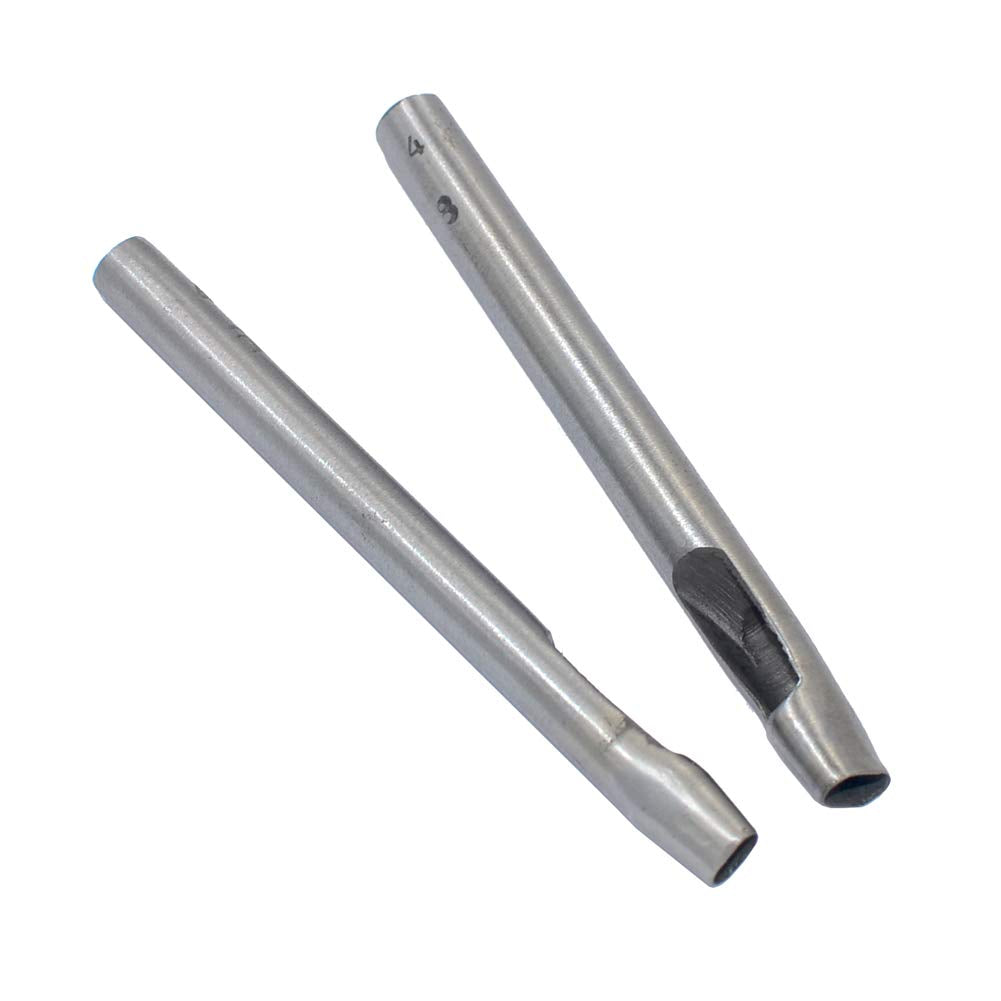 DGOL 6 Sizes Leather Oval Hole Punch Belt Hollow Punching Cutting Cutter Tool Kit DGOL