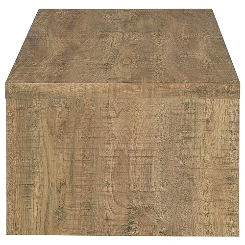 Coaster Home Furnishings Lynette Rectangular Engineered Wood Coffee Table Mango Coaster Home Furnishings