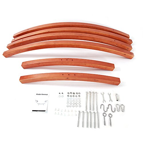 ONCLOUD Hammock Wood Arc Stand with Double Hammock (10.5 ft) ONCLOUD