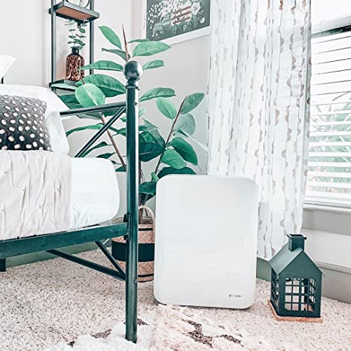 GermGuardian HEPA Air Purifier for Home, Large Rooms up to 1760 Sq. Ft. with HEPA Air Filter & UV-C Light, Zero Ozone Verified, AC5900WCA, White GermGuardian