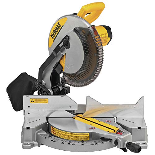 Dewalt DWS715R 12 in. 15 Amp Single Bevel Compound Miter Saw (Renewed) DEWALT