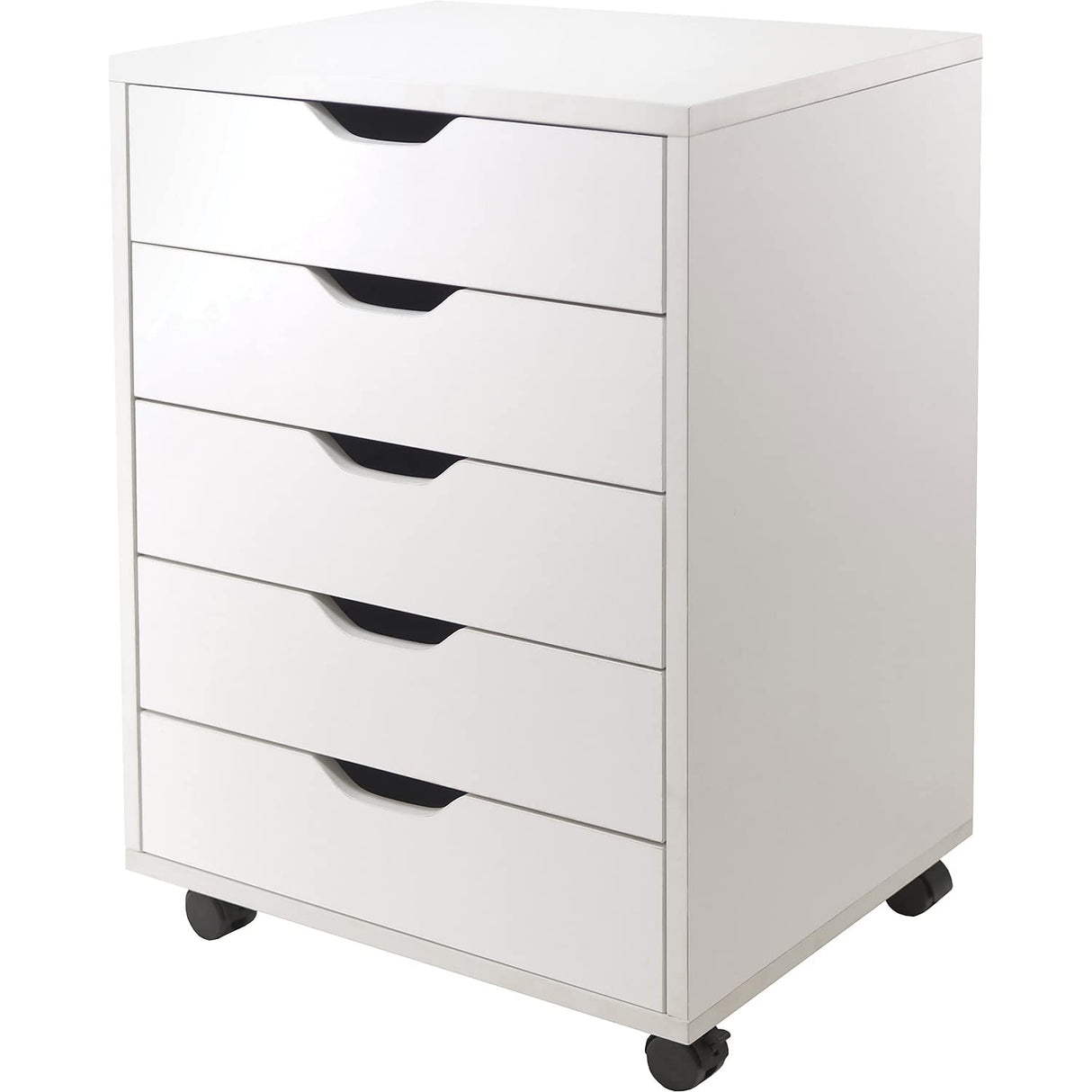 Winsome 10519 Halifax 5-Drawer Composite Wood Cabinet, White Winsome