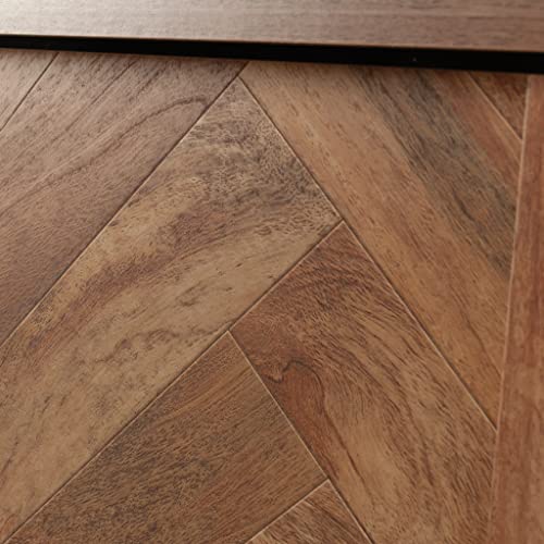 Sauder Cannery Bridge Armoire, L: 32.36" x W: 22.52" x H: 59.80", Sindoori Mango finish Sauder