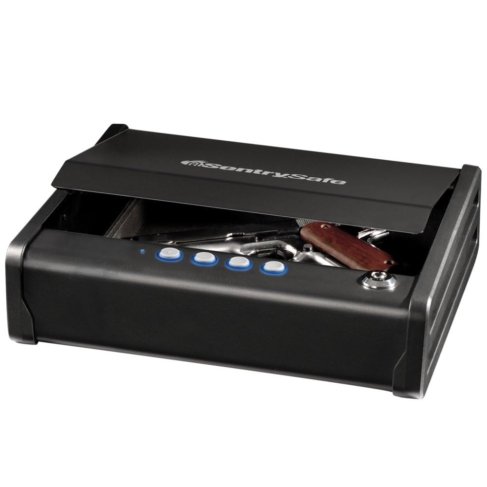 Gun Safe, 0.08 cu. ft, Electronic SentrySafe