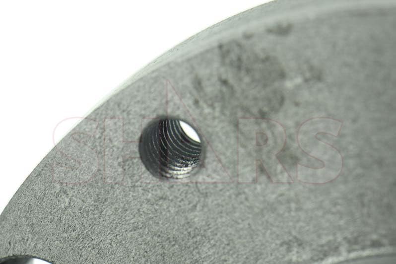 Shars 5" Fully Machined Threaded Back Plate 1-1/2-8 TPI for 3 or 4 Jaw Self Center Chucks 202-6192 Shars