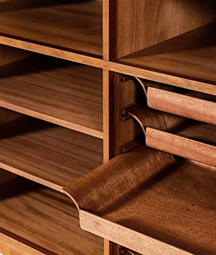 Edge Supply Mahogany Wood Veneer Sheet Flat Cut, 24” x 96”, 10 mil Paper Back, “A” Grade Veneer Face – Easy to Apply Oak Veneer Sheet – Veneer Sheets Edge Supply