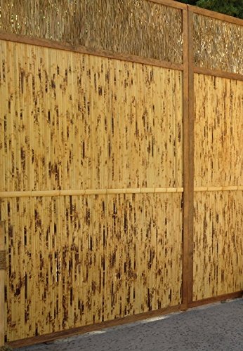 FOREVER BAMBOO Wainscoting Wall Panel for Interior Decoration Bamboo Wall Panel Natural Raw 48 in H x 96 in L FOREVER BAMBOO