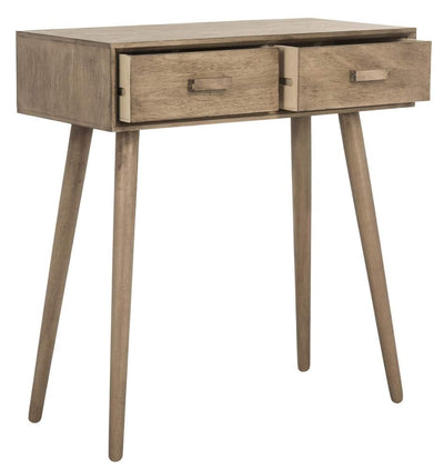 Safavieh Home Dean Mid-Century Modern Chocolate 2-drawer Console