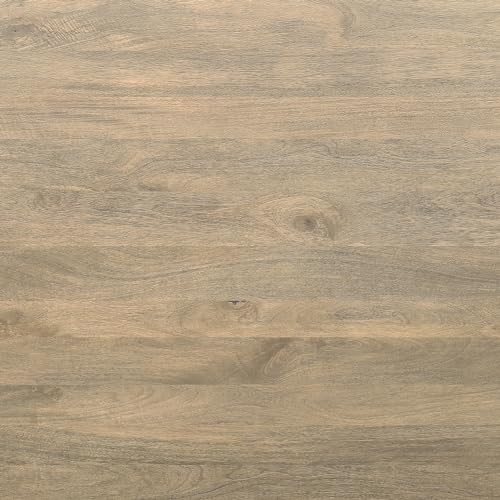 SIMPLIHOME Whitley Dining, Solid Mango Wood Farmhouse-Style Rectangular Kitchen Table in Grey Wash for 4 to 8 People, 72 inches SIMPLIHOME