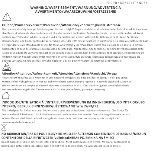 Calogy Heat Press Machine for T-Shirts 10"X10", Portable Heat Press Fast Heat Up to 410℉(210ºC), Precise Temp Control, 15 Mins Auto Off Heat Transfer Printer for Bag, Pillow, Apron, Vinyl(White Pink) Calogy