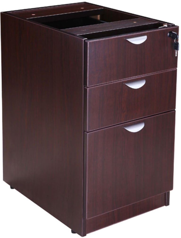 Boss Office Products Executive U-Shape File Storage Pedestal, 66", Mocha ASIN: B01J5C2948View on Amazon Desk Boss Office Products