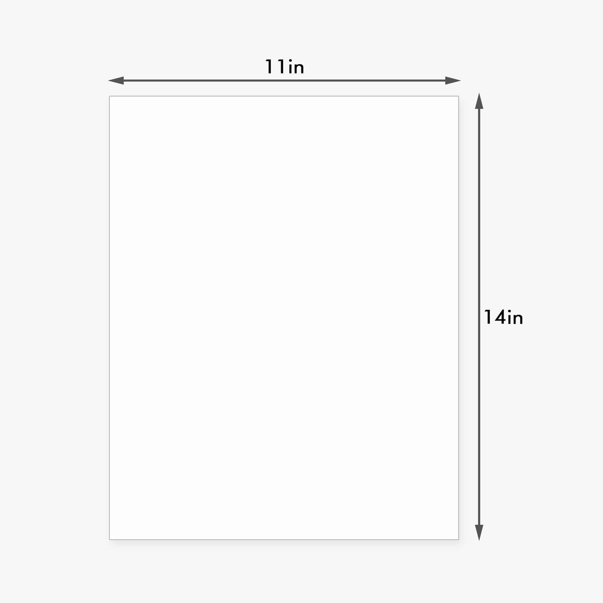 Somime 25 Pack Backing Boards Only - 11x14 Uncut White Mats Matboards, Acid Free Backerboards for Art Prints, Ideal for Photos/Pictures/Prints/Frames/Arts Somime