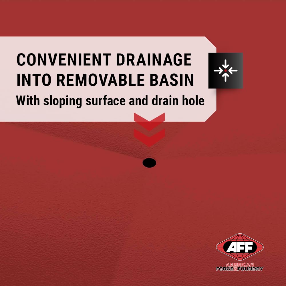 AFF Tear-Down Work Table - Portable Heavy Duty Workbench with Fluid Drainage System - 1,100 lb Capacity - 48" x 31.5" AFF