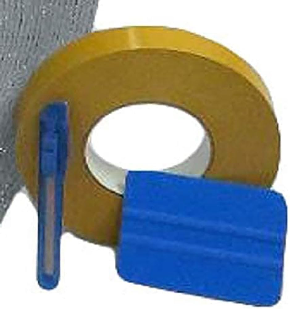 NASA TECH White Reflective Foam Core 1 Car Garage Door Insulation Kit 9FT (Wide) x 8FT (HIGH) R8 Made in USA New and Improved Heavy Duty Double Sided Tape (Also FITS 9X7) Trade Winds