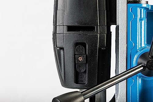 Unibor EQ50 3MLC Magnetic Drill Press - QuickHitch Arbor, Versatile and Durable, 2 Geared Speeds for Optimum Cutting, Ideal for Heavy Duty Metal Work | Powerfull Magnet 2090lbs, 1100W Motor - 2" DOC Unibor