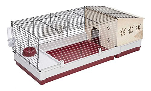 MidWest Homes for Pets Rabbit Hutch Extension | Wood Rabbit Hutch Extension Fits Midwest Models 158 & 158XL, 158HEX MidWest Homes for Pets