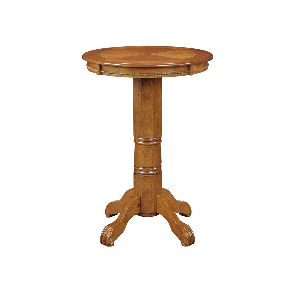 Boraam Florence Pub Table, 42-Inch, Oak Boraam