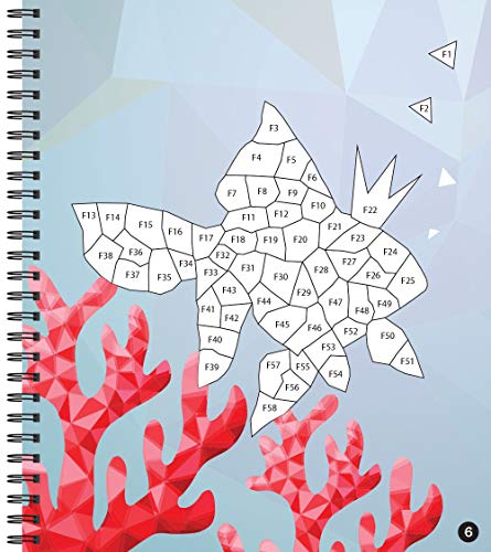 Brain Games - Sticker by Number: Ocean Treasures Publications International, Ltd.