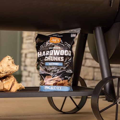 Oklahoma Joe's® Hickory Wood Chunks, 432 cu in Bag - 3947292R04 Oklahoma Joe's