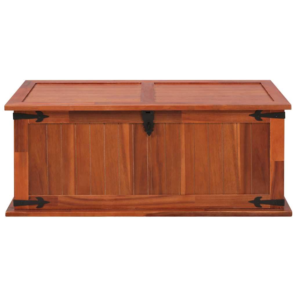 vidaXL Solid Acacia Wood Storage Chest 90 x 45 x 40 cm vidaXL