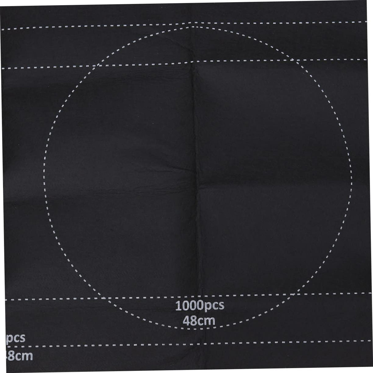 Sosoport Black Puzzle Mat Roll Up Portable Felt Play Mat for Up Inflatable Tube and Fixing Bands Storage for Jigsaw Puzzles Sosoport