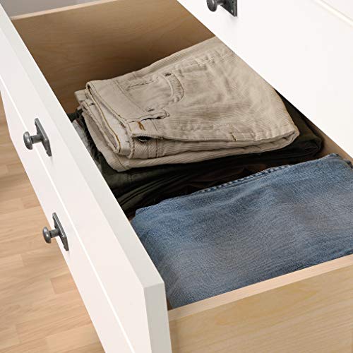 Sauder Cottage Road 4-Drawer Chest, Soft White finish, L: 32.44" x W: 19.29" x H: 44.92" Sauder