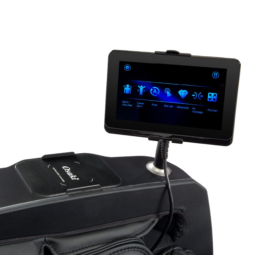 Osaki OS-4D Pro Maestro LE SL-Track Massage Chair with Foot Roller, Zero Gravity, Space Saving Design, Beige Osaki